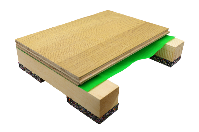 Laminated Solid Wood Flooring